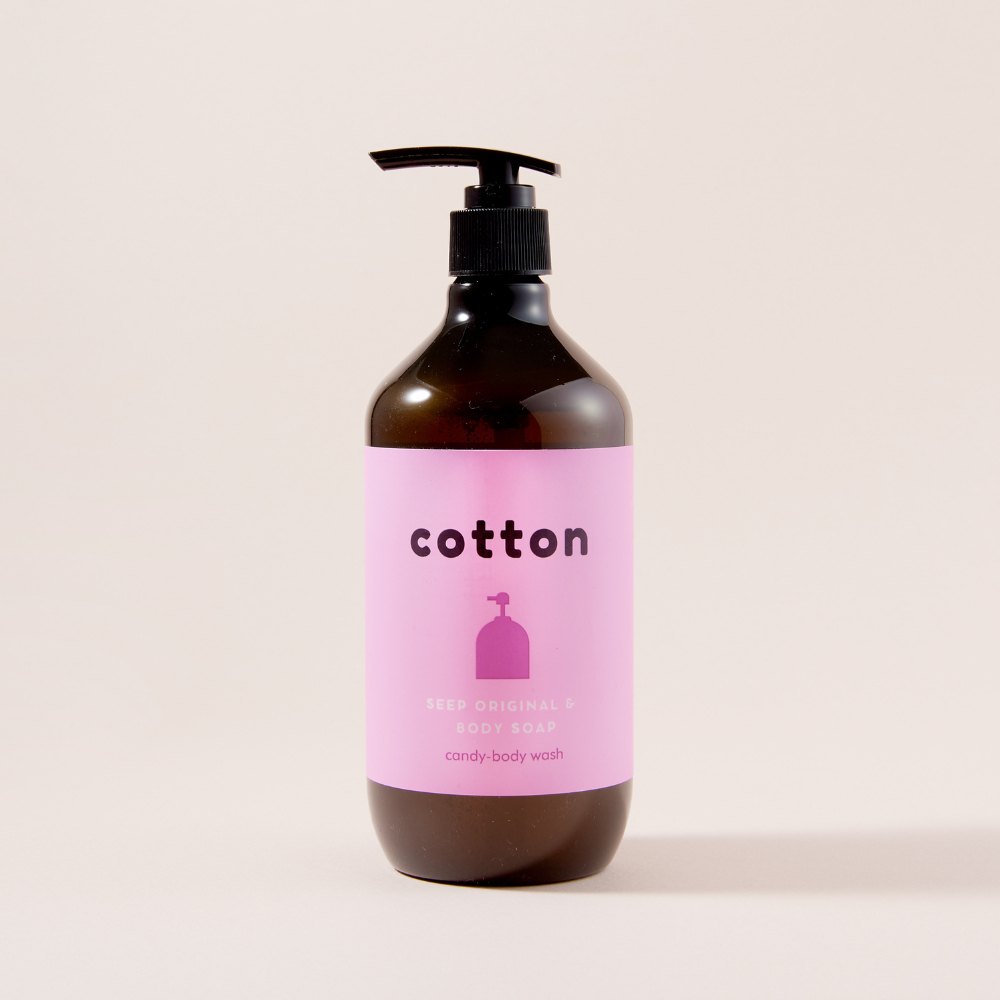 cotton ボディーソープ　キャンディー ボトル500ml