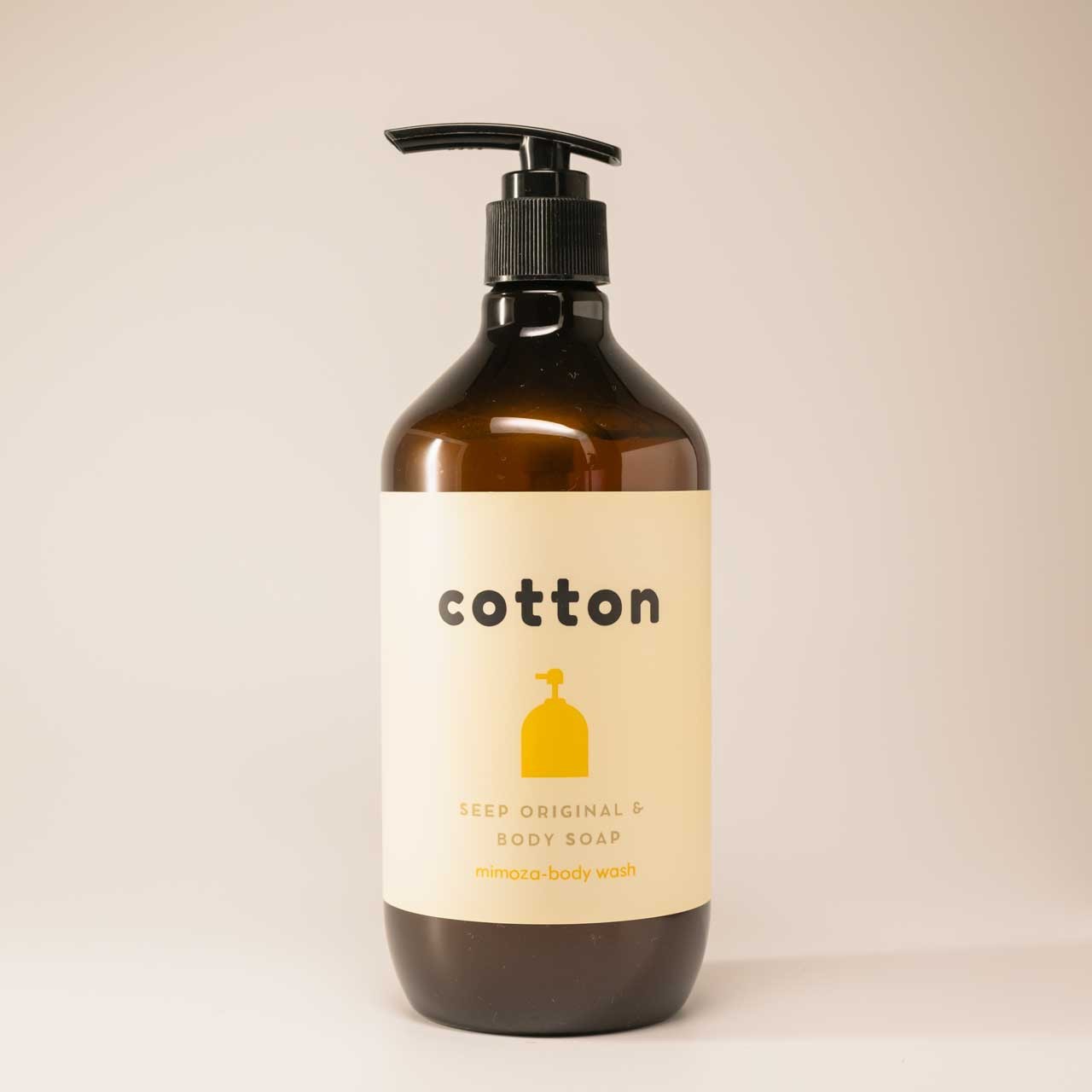 cotton ボディーソープ ミモザ ボトル500ml